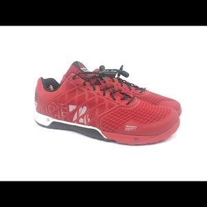 Reebok Crossfit CF74 Nano 4.0 Black Red Sneakers